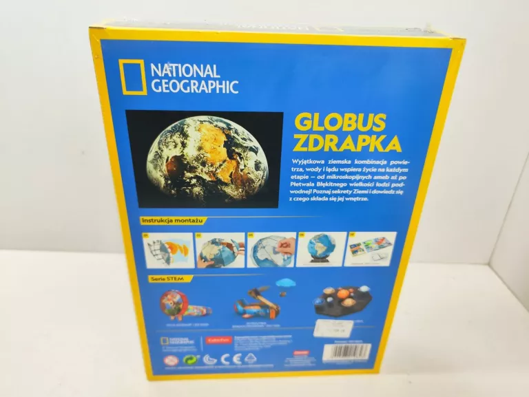 NATIONAL GEOGRAPHIC GLOBUS ZDRAPKA