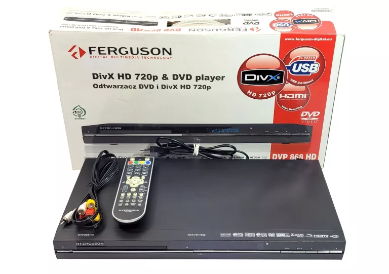 ODTWARZACZ DVD FERGUSON DVP868HD