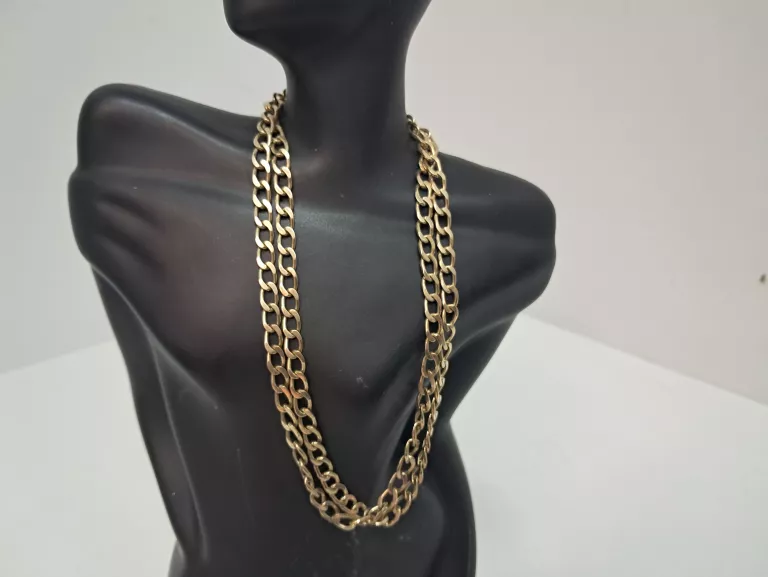 PIĘKNY ZŁOTY ŁAŃCUSZEK PR 585 23,14G 60 CM