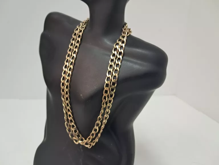 PIĘKNY ZŁOTY ŁAŃCUSZEK PR 585 23,14G 60 CM