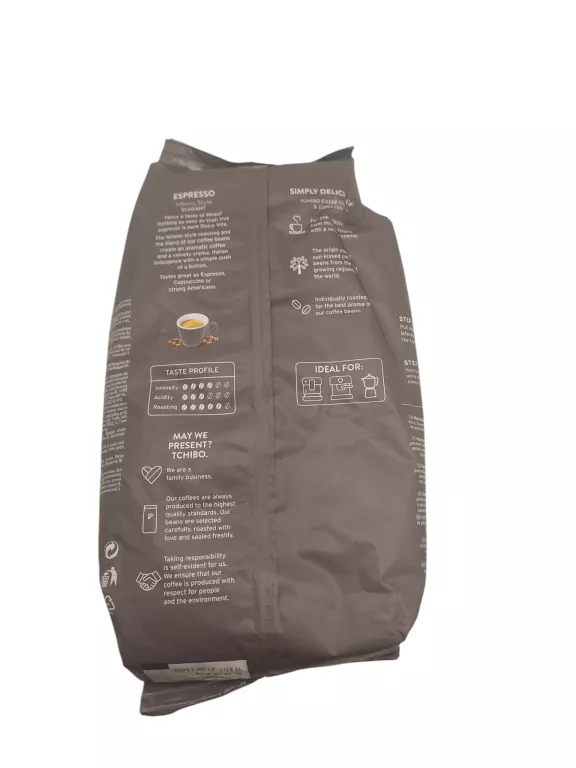 TCHIBO ESPRESSO MILANO STYLE 1 KG KAWA ZIARNISTA