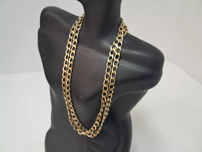 PIĘKNY ZŁOTY ŁAŃCUSZEK PR 585 23,14G 60 CM