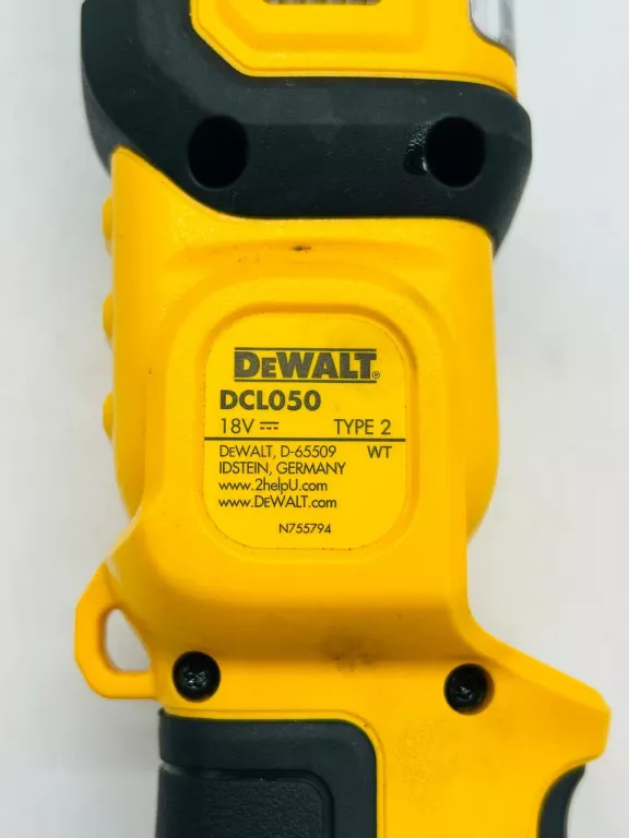 LAMPKA DEWALT DCL 050
