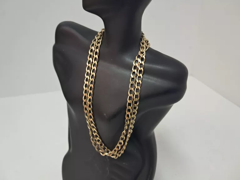 PIĘKNY ZŁOTY ŁAŃCUSZEK PR 585 23,14G 60 CM