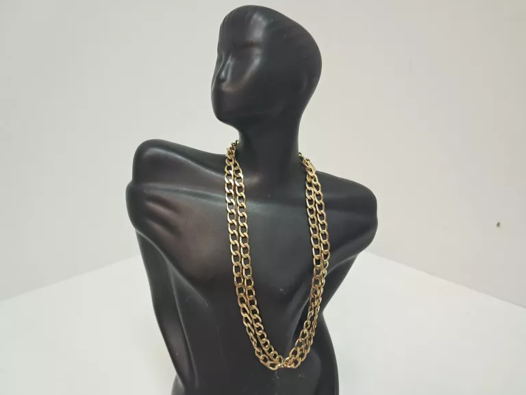 PIĘKNY ZŁOTY ŁAŃCUSZEK PR 585 23,14G 60 CM