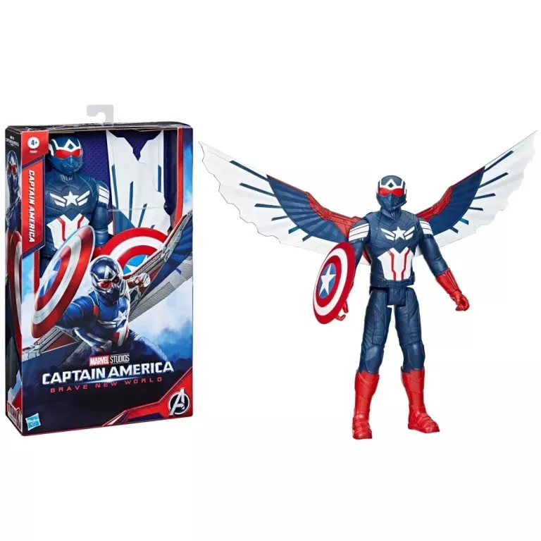 MARVEL AVENGERS - FIGURKA KAPITAN AMERYKA 30 CM BRAVE NEW WORLD F9301