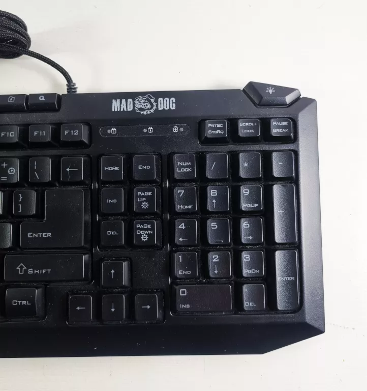 PRAWDZIWA KLAWIATURA GAMINGOWA MAD DOG GK700
