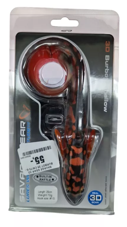 SAVAGE GEAR 3D BURBOT 25 CM/70 G - KRWAWY BURBOT UV