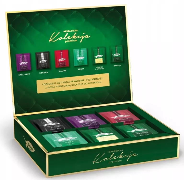 HERBATA HERBAPOL KOLEKCJA PREMIUM - KOPERTY 48SZT