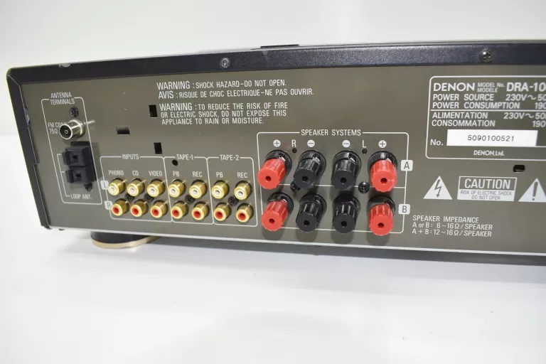 DENON DRA-1000 AMPLITUNER STEREO