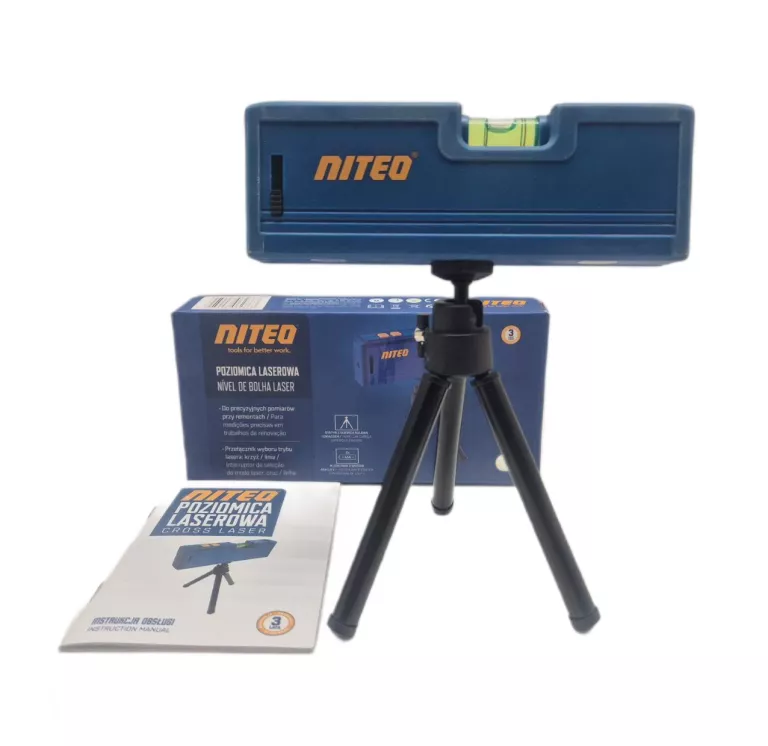 POZIOMICA LASEROWA NITEO 250163-CRL KOMPLET