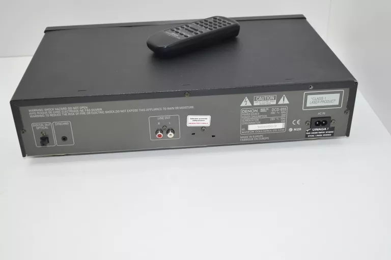 ODTWARZACZ CD DENON DCD-655 + PILOT