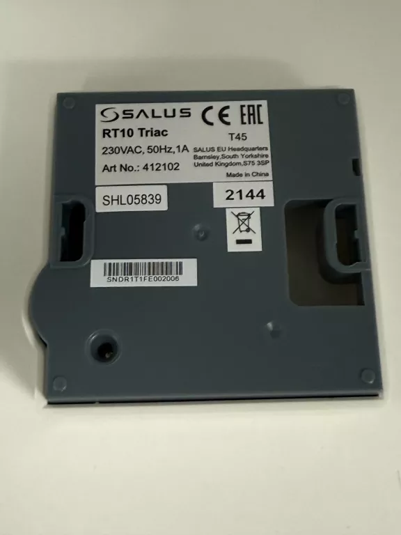 SALUS RT10 STEROWNIK TERMOSTAT POKOJOWY REGULATOR TEMPERATURY