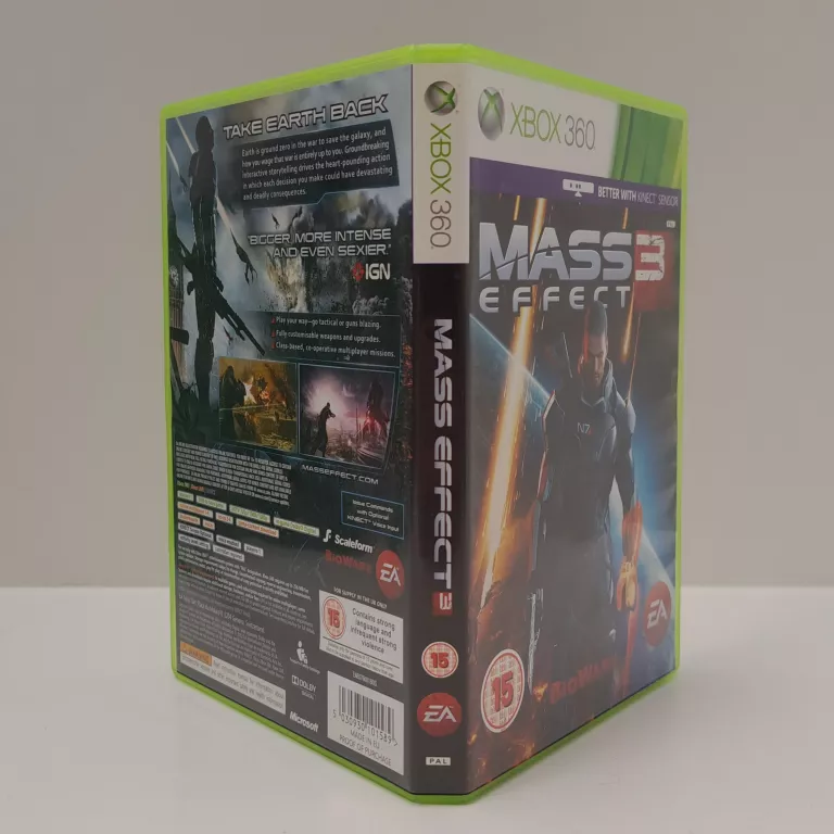 MASS EFFECT 3 XBOX 360