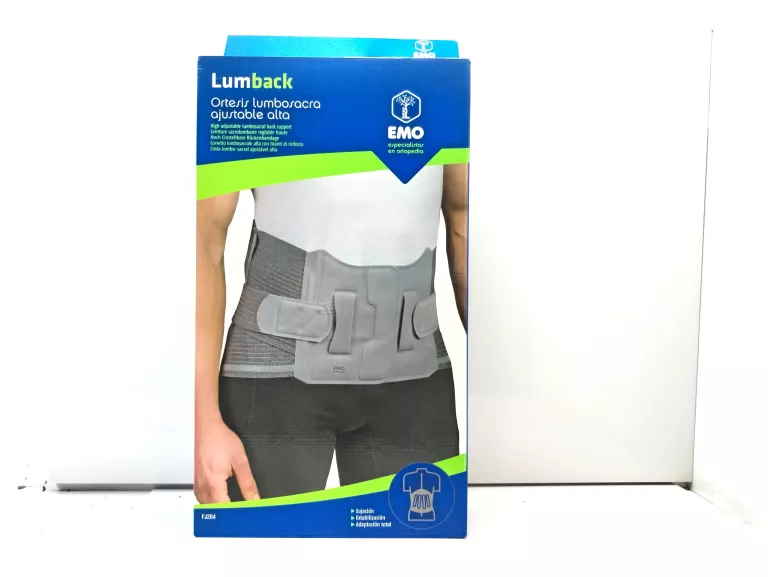 ORTEZA LĘDŹWIOWO-KRZYŻOWA EMO LUMBACK FJ204 ROZMIAR L