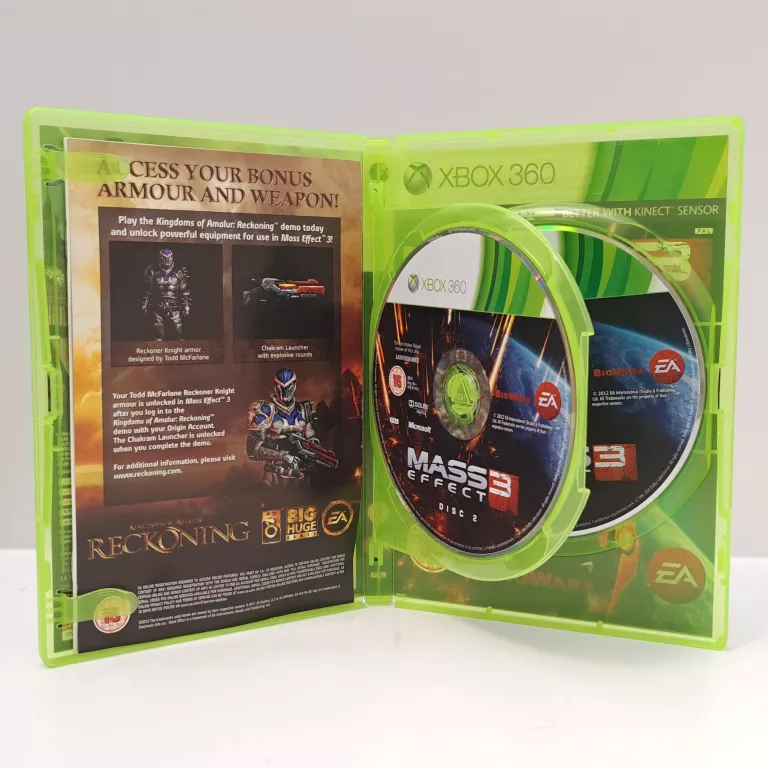 MASS EFFECT 3 XBOX 360