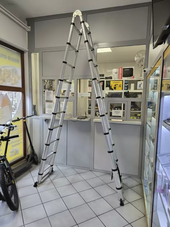 DRABINA TELESKOPOWA PRZEGUBOWA 6.2 M WROCŁAW