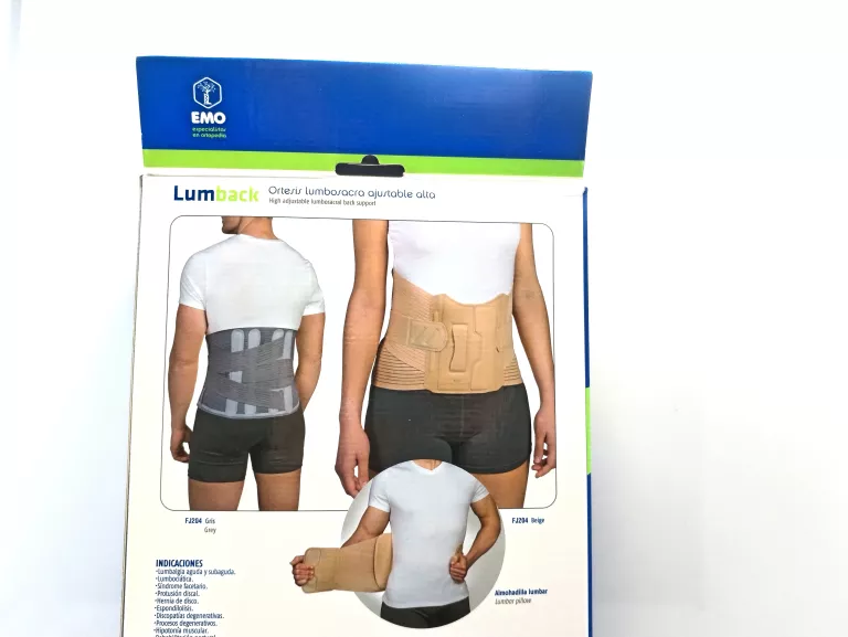 ORTEZA LĘDŹWIOWO-KRZYŻOWA EMO LUMBACK FJ204 ROZMIAR L