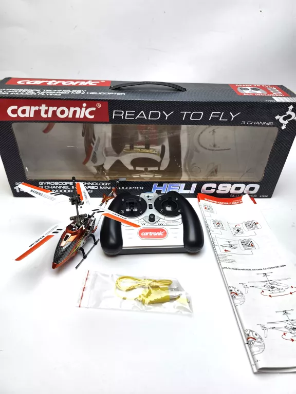 CARTRONIC RC HELIKOPTER HELI C900 KOMPLET