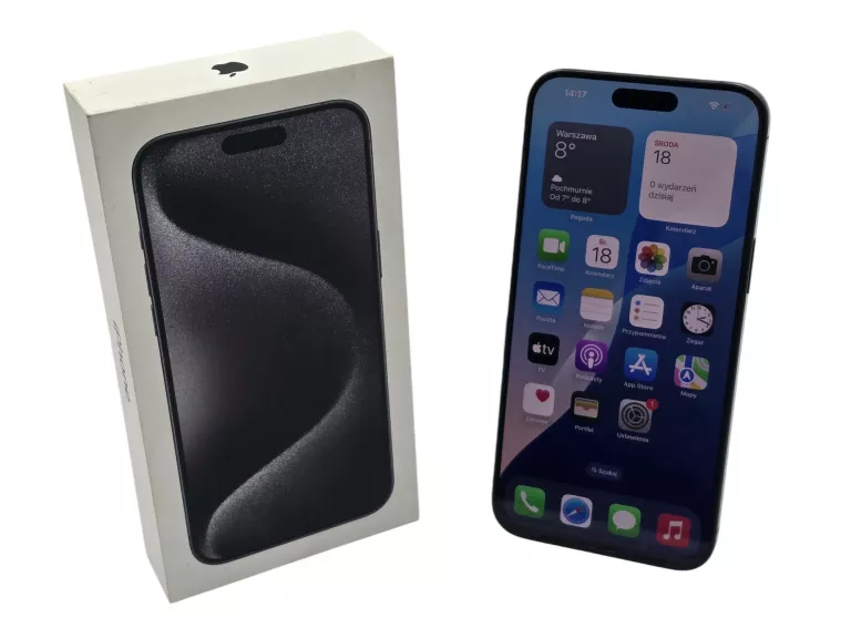 TELEFON APPLE IPHONE 15 PRO MAX 256GB 6.70" 120HZ BATERIA 94% - ICLOUD