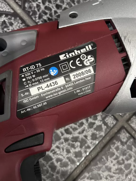 WIERTARKA UDAROWA EINHELL RT-ID 75