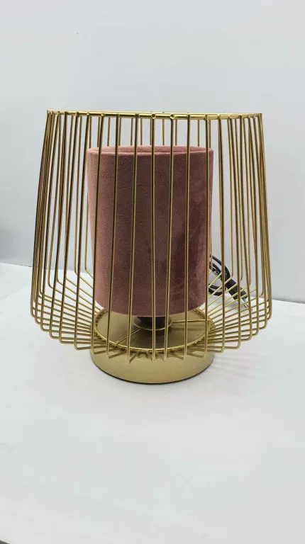 LAMPKA NOCKA MIRANDA BODZIO MEBLE KOLOR ZŁOTY E27 40 W