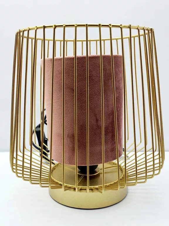 LAMPKA NOCKA MIRANDA BODZIO MEBLE KOLOR ZŁOTY E27 40 W