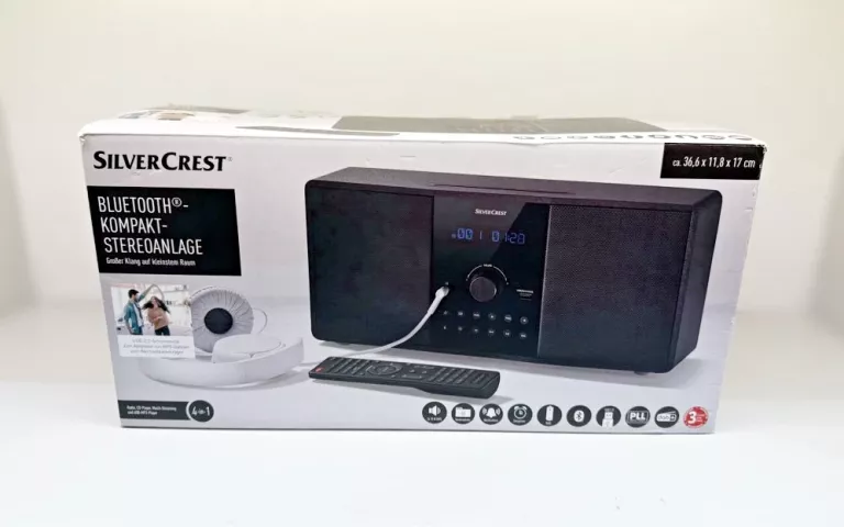 WIEŻA STEREO SILVERCREST SBMS D30 B1