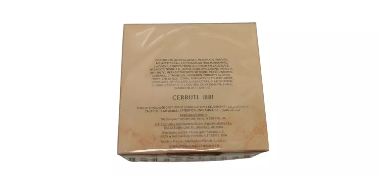 PERFUMY CERUTTI 1881 100ML