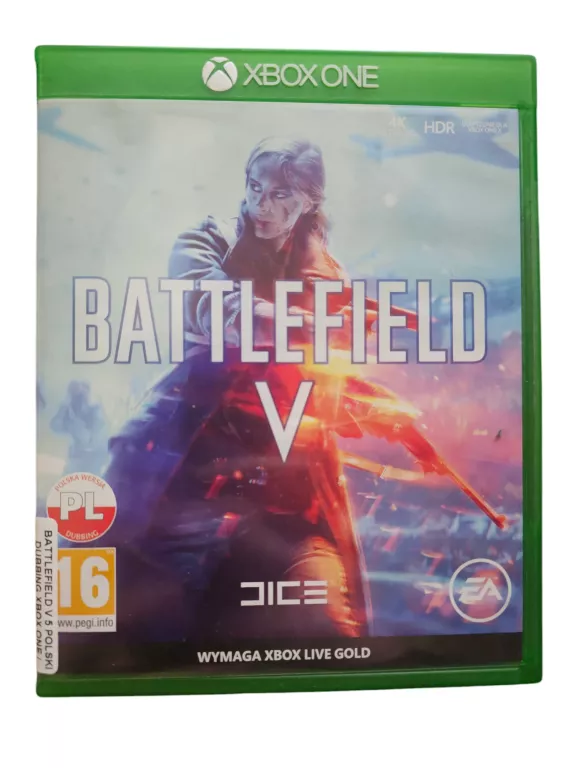 BATTLEFIELD V 5 POLSKI DUBBING XBOX ONE / SERIES X PŁYTA
