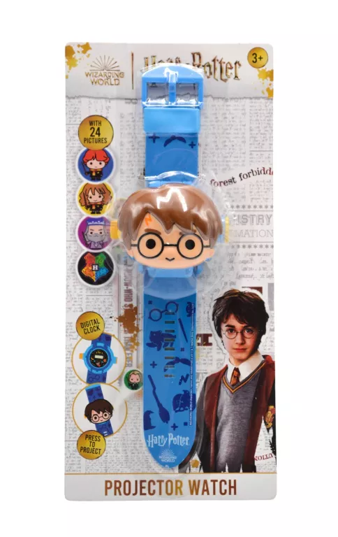 ZEGAREK DZIECIĘCY Z PROJEKTOREM HARRY POTTER