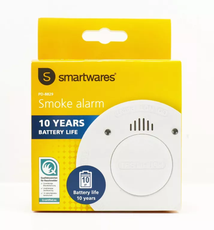 SMARTWARES PD-8829 CZUJNIK DYMU ALARM BEZPRZEWODOWY