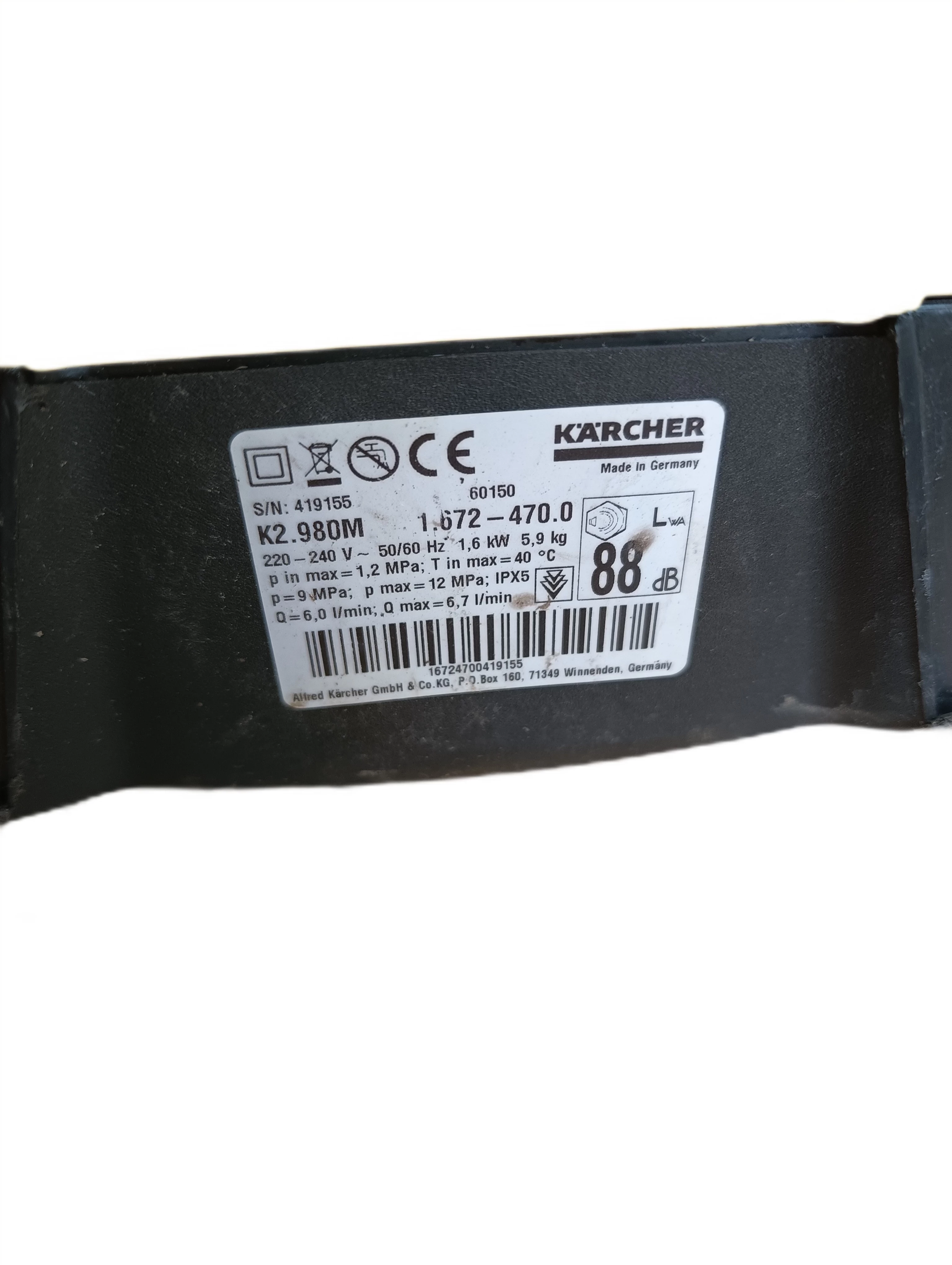 myjka-cisnieniowa-karcher-k-2980-opis-stan-11323-2