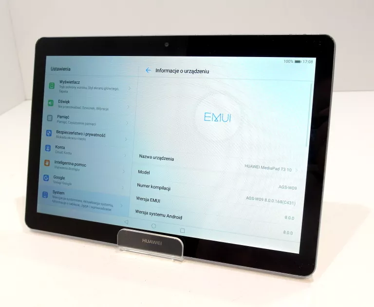 TABLET HUAWEI MEDIAPAD T3 10 9,6" 2 GB / 16 GB SZARY