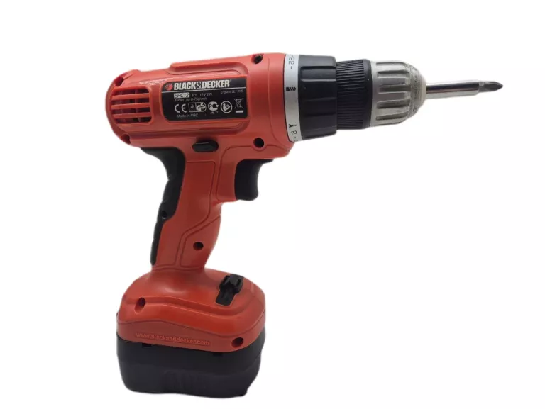 WKRĘTARKA BLACK DECKER EPC12 + ŁADOWARKA + 2X AKU