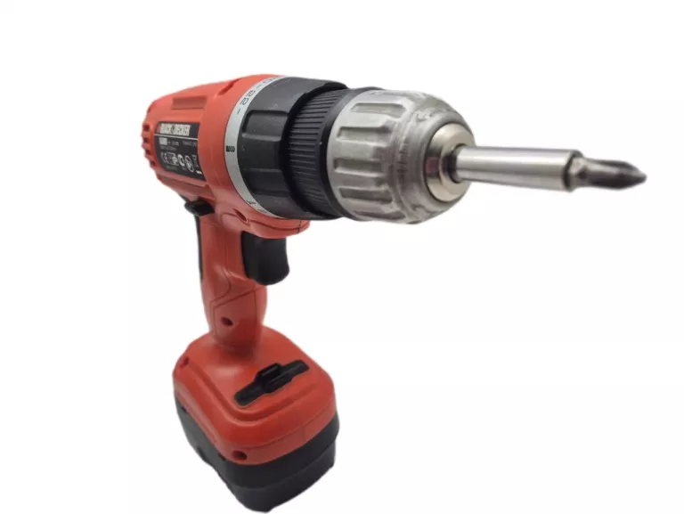 WKRĘTARKA BLACK DECKER EPC12 + ŁADOWARKA + 2X AKU