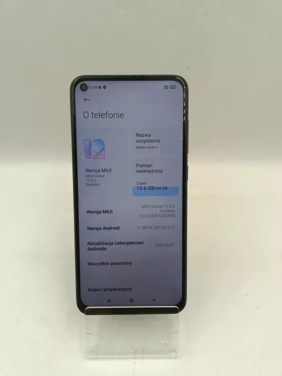 TELEFON XIAOMI REDMI NOTE 9 3GB/64GB