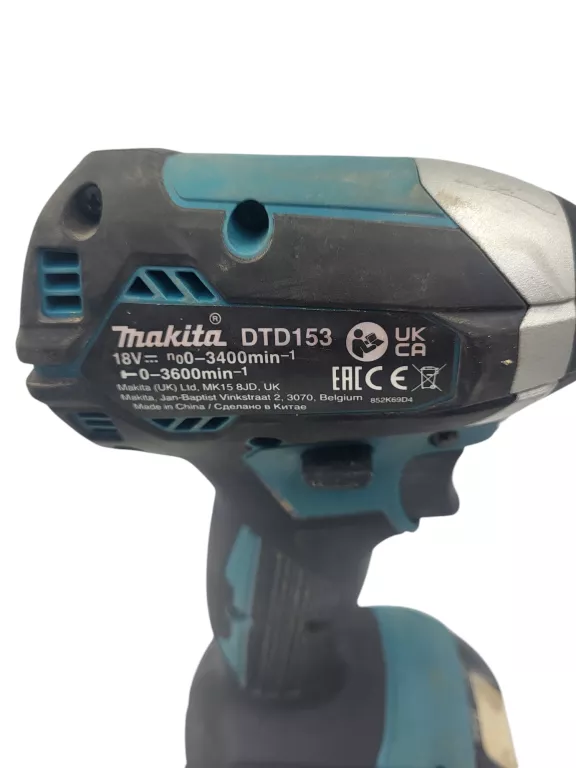 ZAKRĘTARKA MAKITA DTD153 BATERIA 5.0 AH