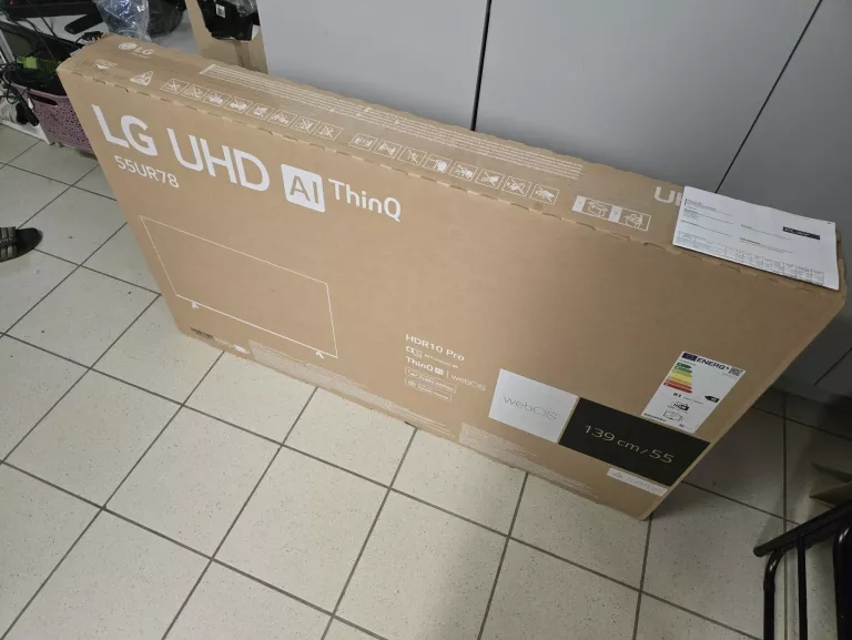 TELEWIZOR LG TV 55UR78 KARTON