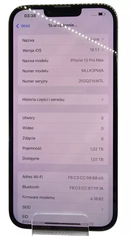 IPHONE 13 PRO MAX 1TB GRAPHITE SUPER STAN OD LOMBARD TRZEBNICA