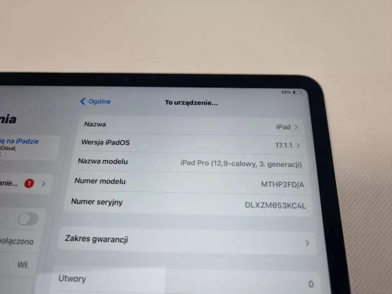 APPLE IPAD PRO 12,9 WI-FI + CELLULAR 64GB SILVER