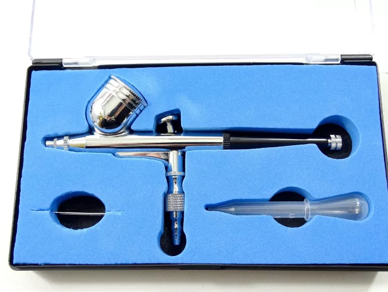KOMPRESOR MODELARSKI HS-386 AUTO STOP AEROGRAF 0,3MM