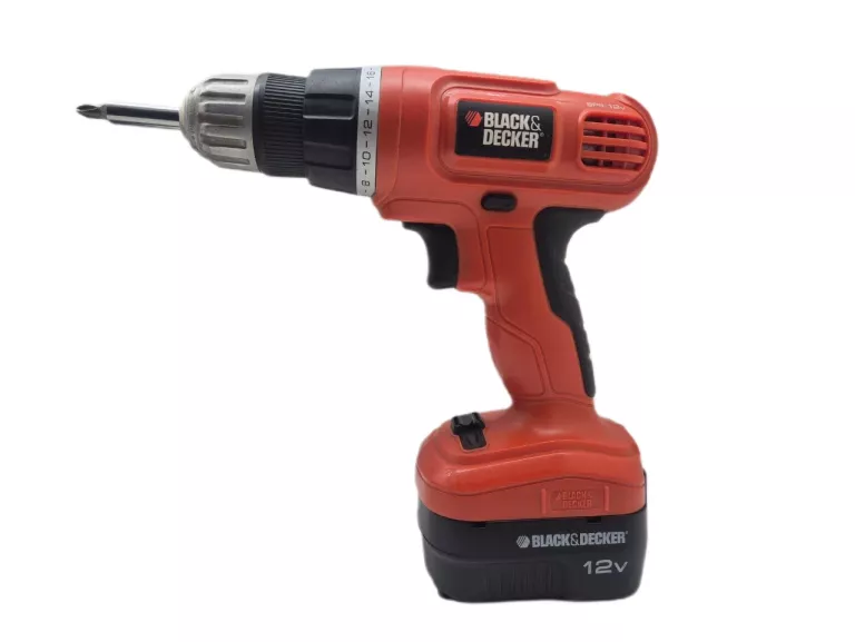WKRĘTARKA BLACK DECKER EPC12 + ŁADOWARKA + 2X AKU