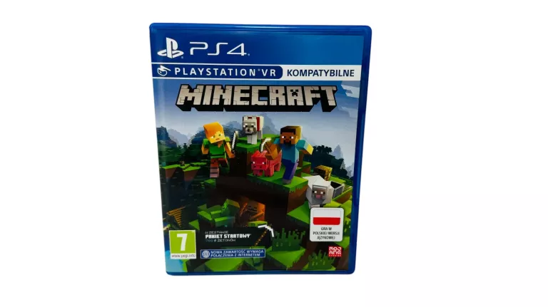 GRA PS4 MINECRAFT POLSKA WERSJA JĘZYKOWA