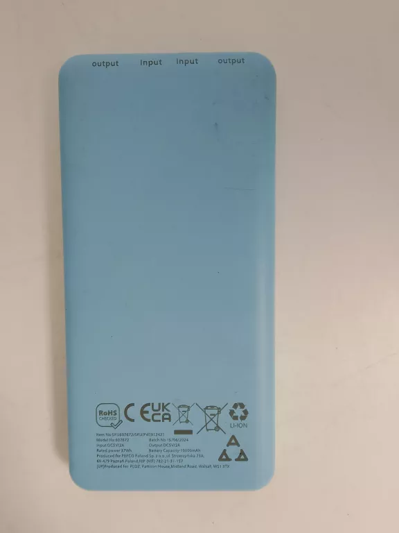 POWERBANK ROHS 10000MAH 607672