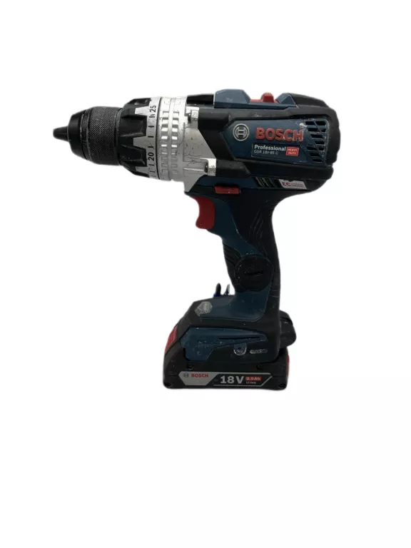 WIERTARKO-WKRĘTARKA BOSCH GSR 18V-85 C+ AKUMULATOR
