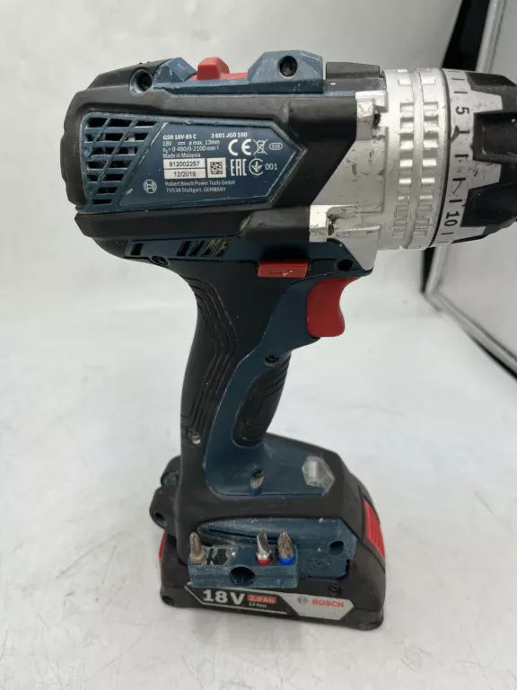 WIERTARKO-WKRĘTARKA BOSCH GSR 18V-85 C+ AKUMULATOR