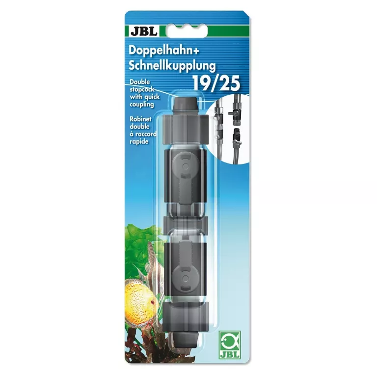 JBL PODWÓJNY KRAN + SZYBKOZŁĄCZKA 19/25