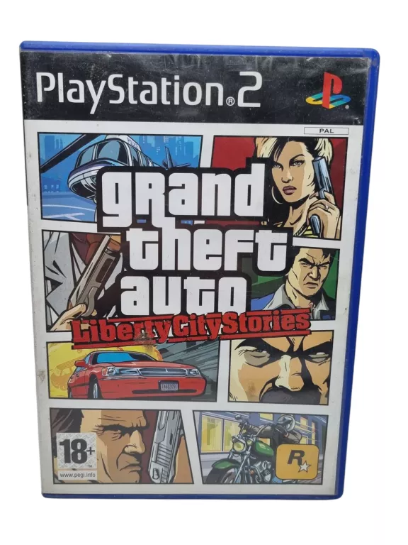 GRA GTA GRAND THEFT AUTO LIBERTY CITY STORIES PS2
