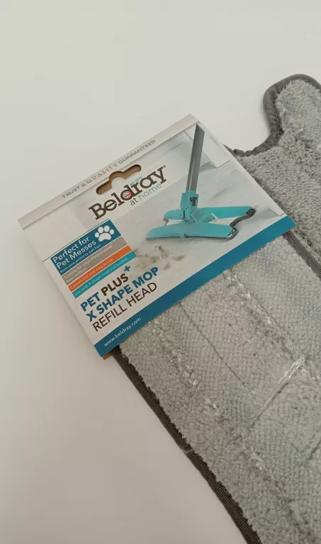 ZESTAW 2X WKŁAD DO MOPA BELDRAY PET PLUS X SHAPE MOP